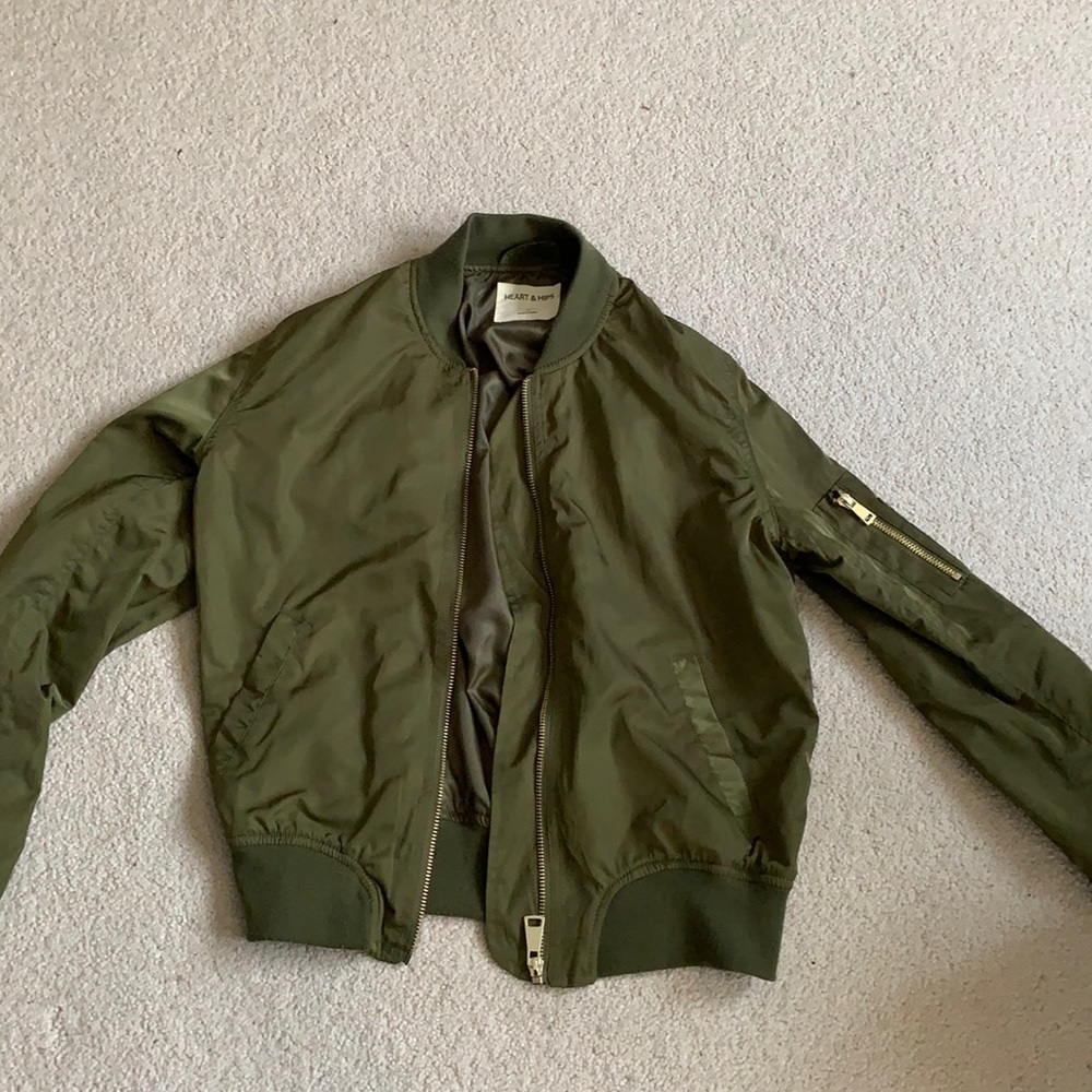 Green khaki vest from forever21